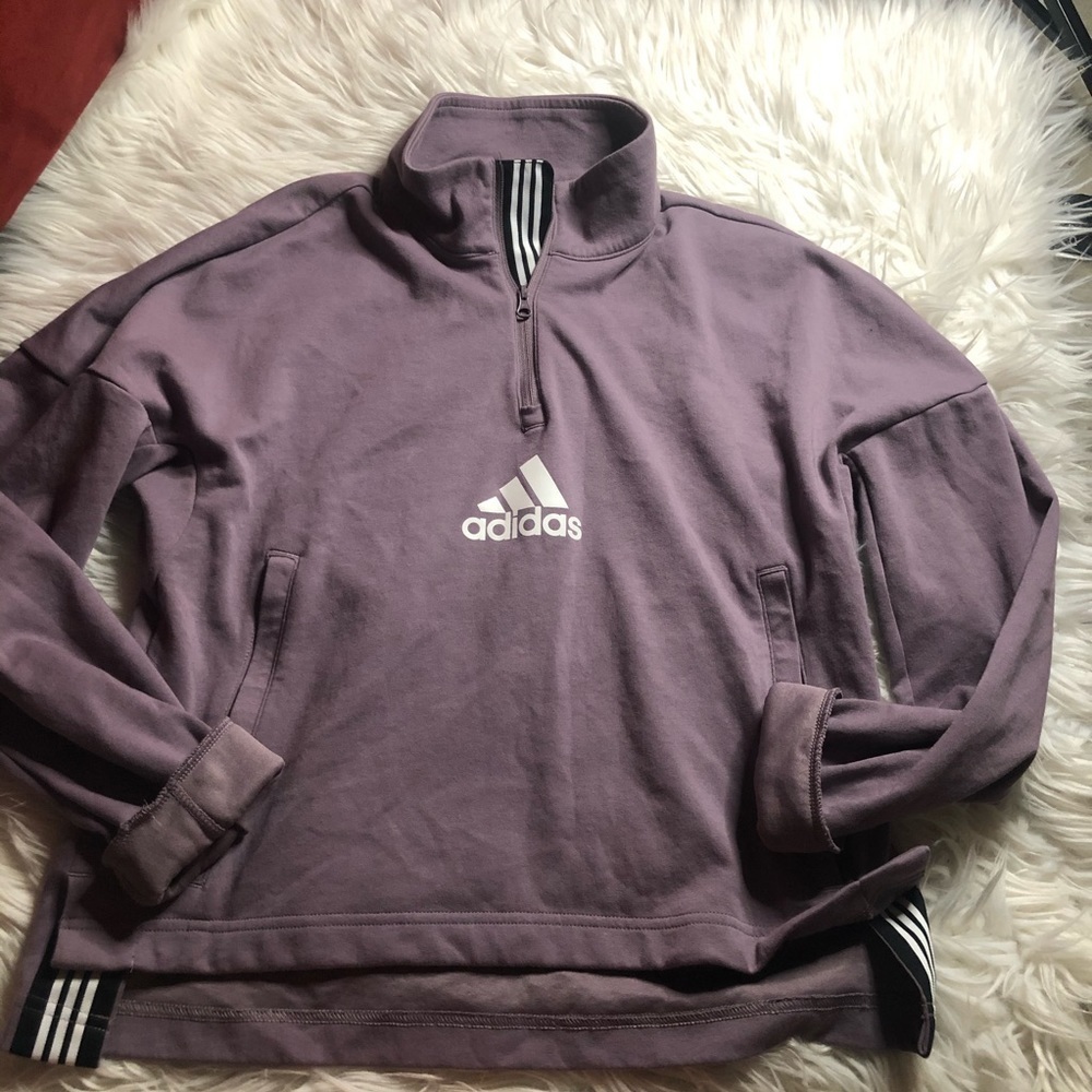 adidas crop sweater